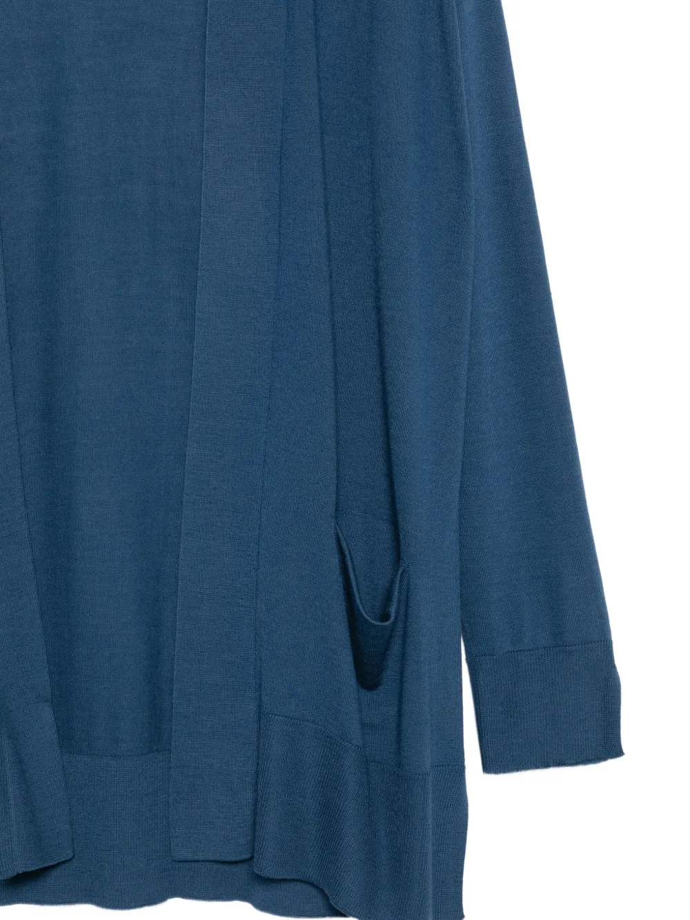 Le Tricot Perugia Vest met zak Blauw