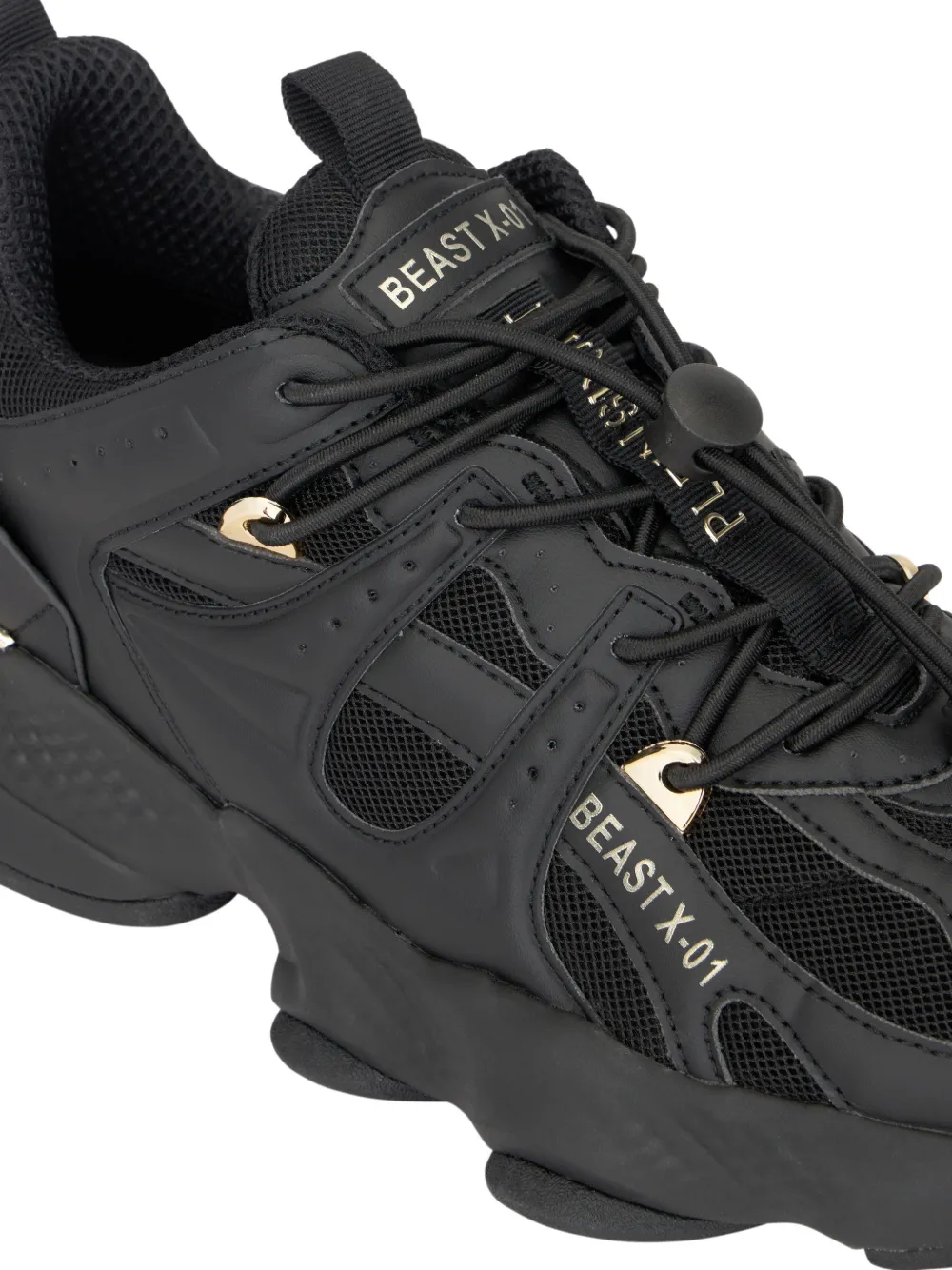Plein Sport Runner Beast X-01 sneakers Zwart