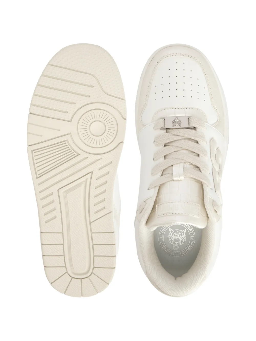 Plein Sport Cocco low-top sneakers Beige