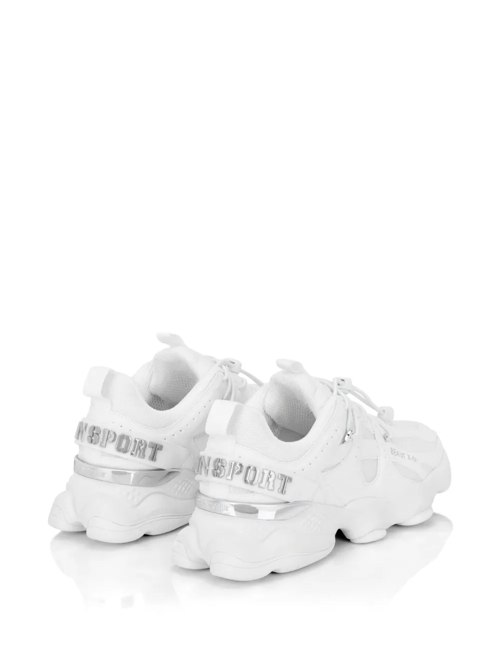 Plein Sport Runner Beast X-01 sneakers Wit