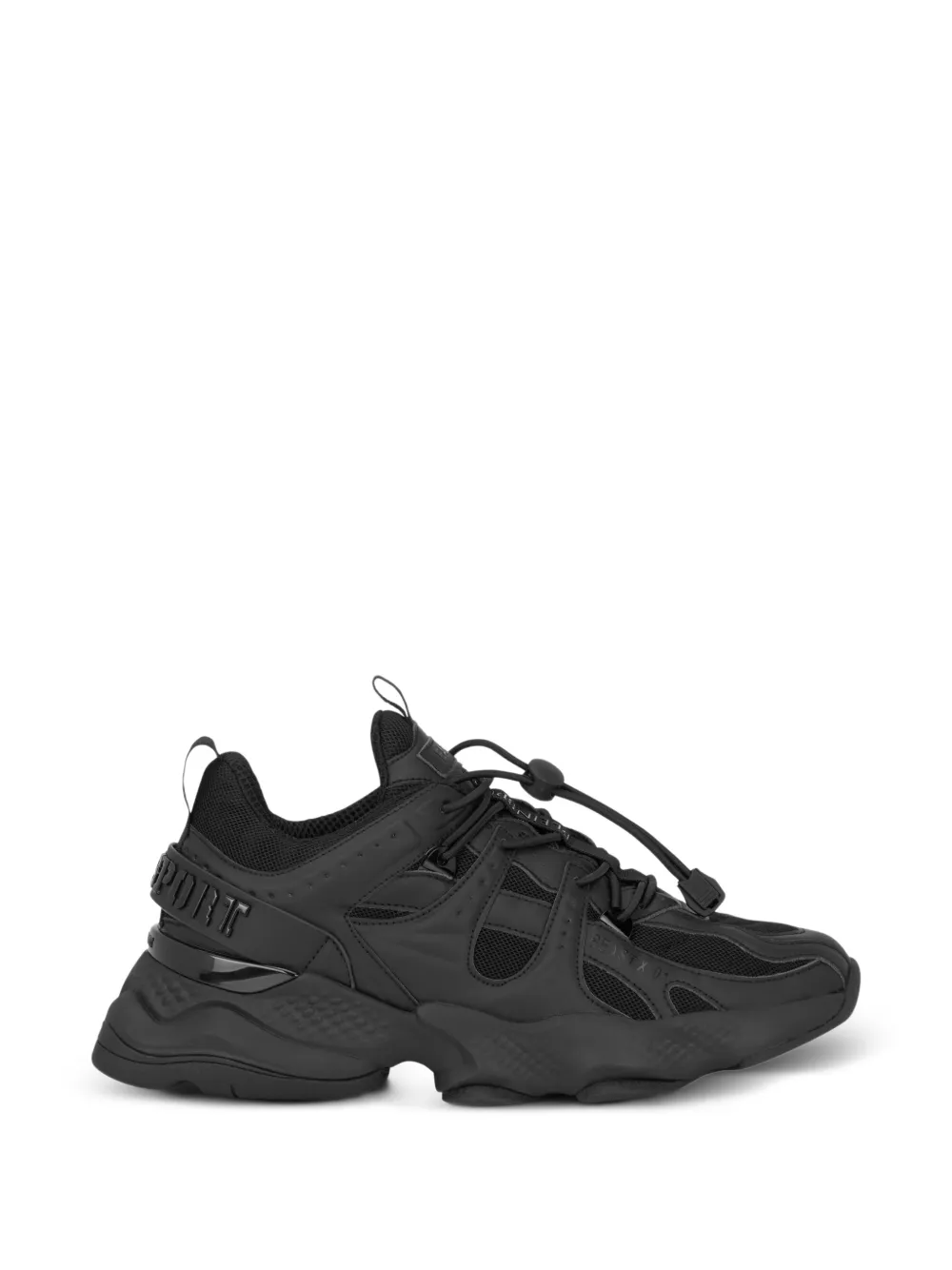 Plein Sport Runner Beast X-01 panelled sneakers - Nero