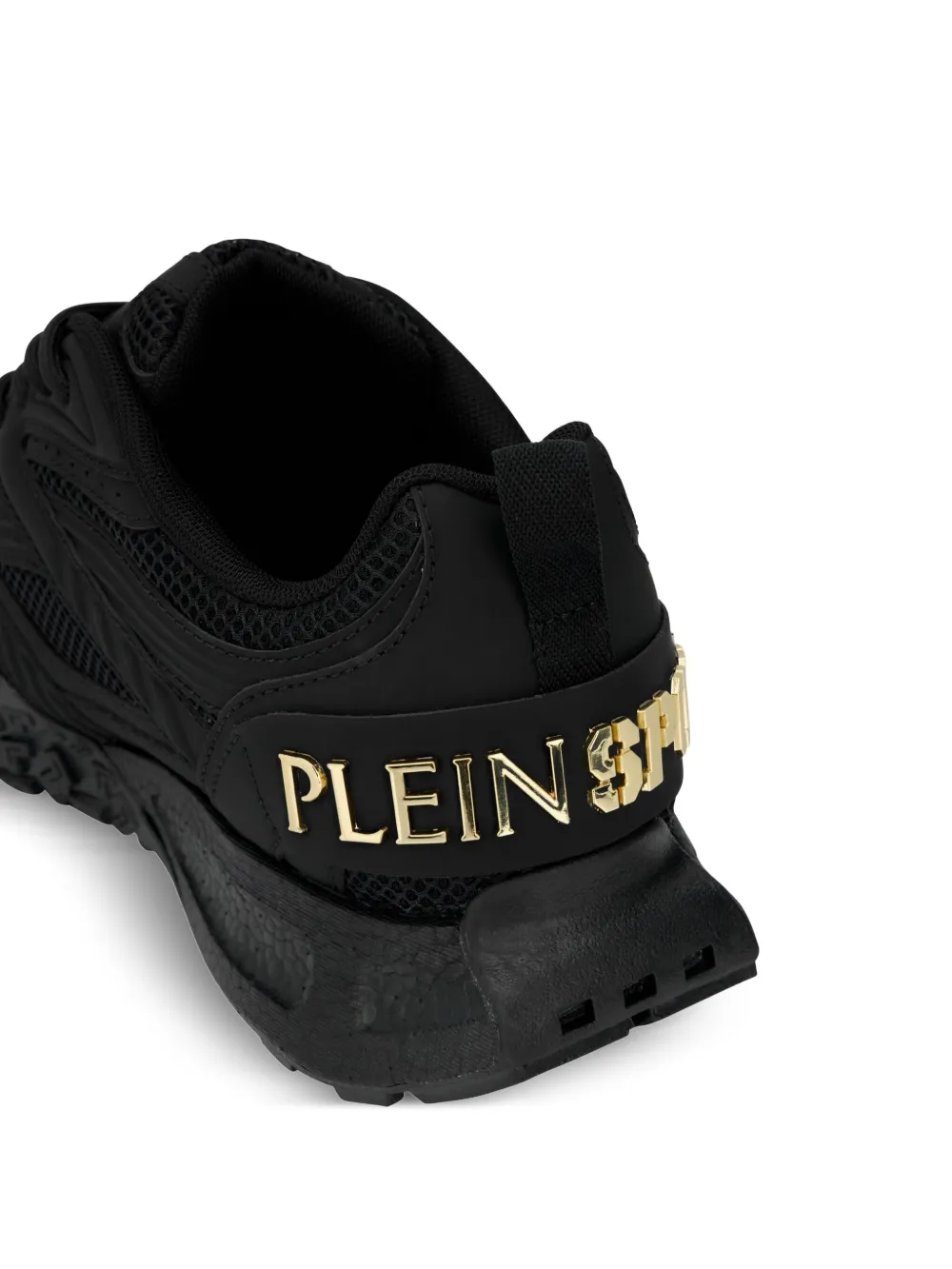 Plein Sport Urban Sprinter mesh sneakers Zwart