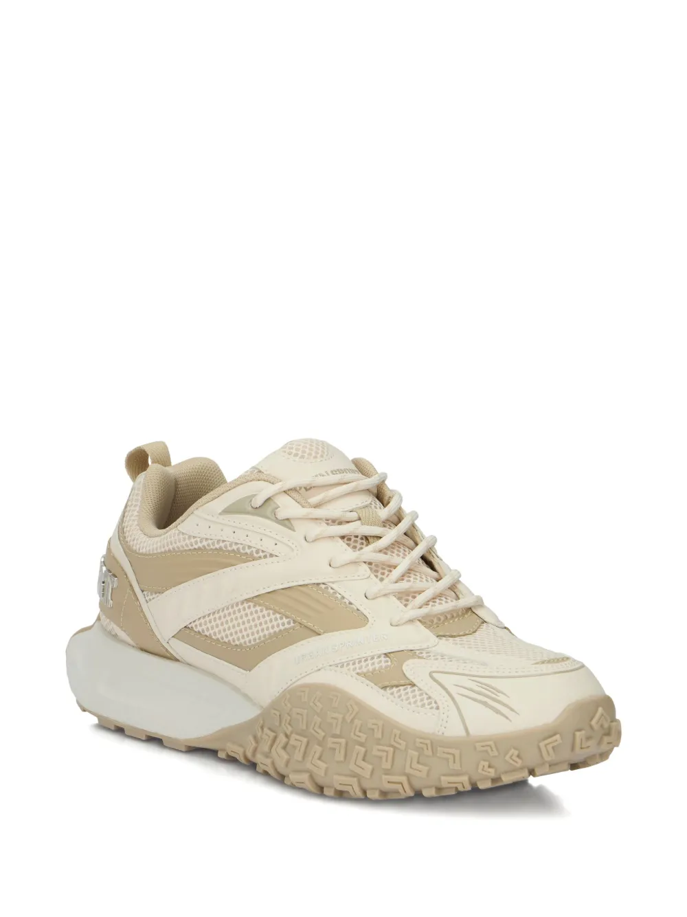 Plein Sport Urban Sprinter Mesh Sneakers In Neutral