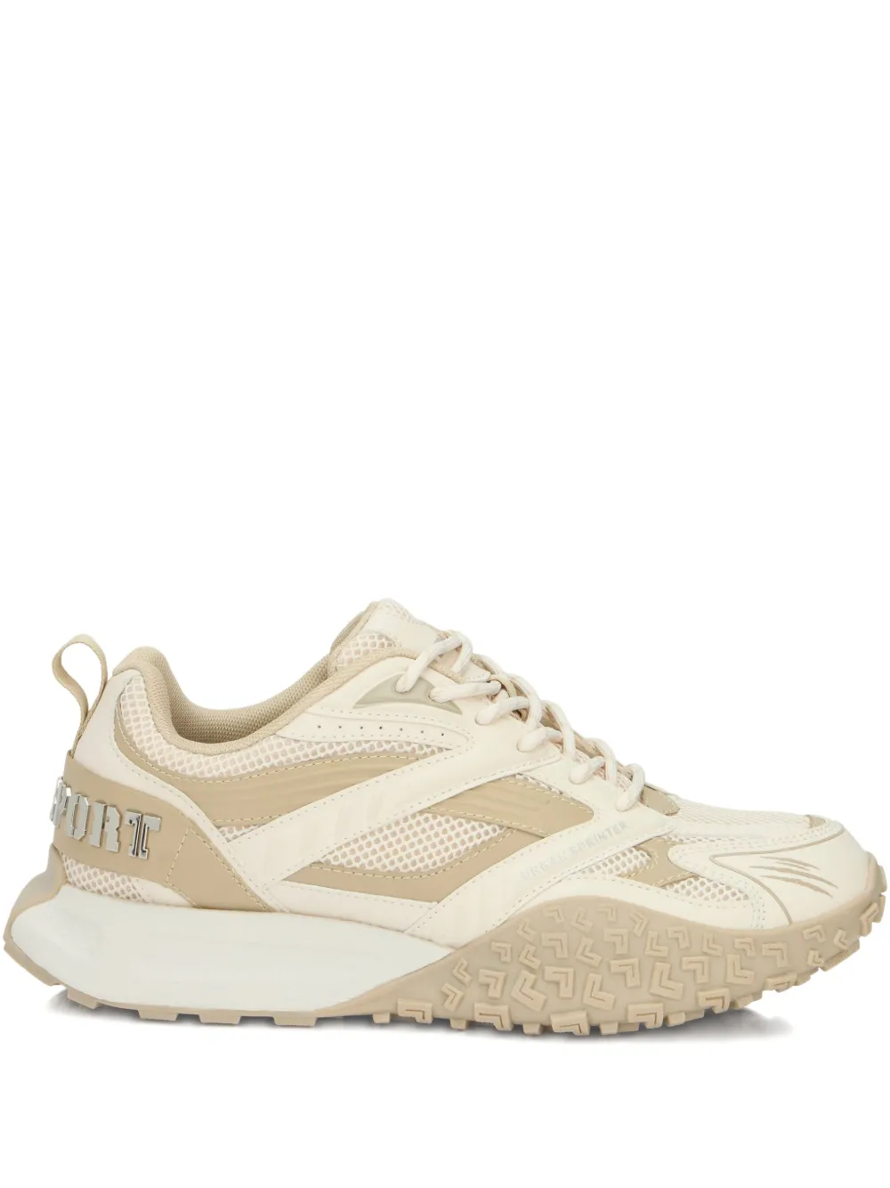 Plein Sport Urban Sprinter Mesh Sneakers In Neutral
