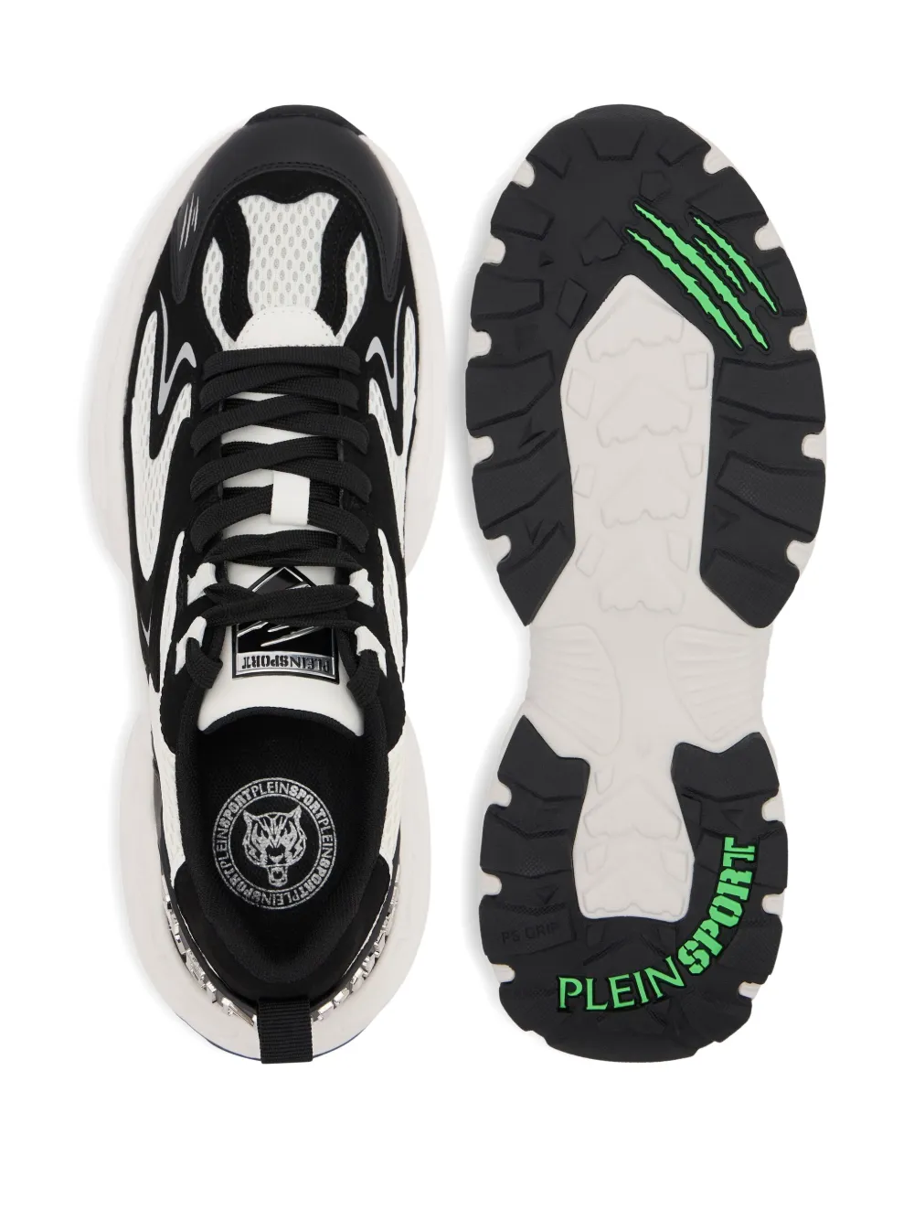 Plein Sport Pulse X Mesh Sneakers In Multi