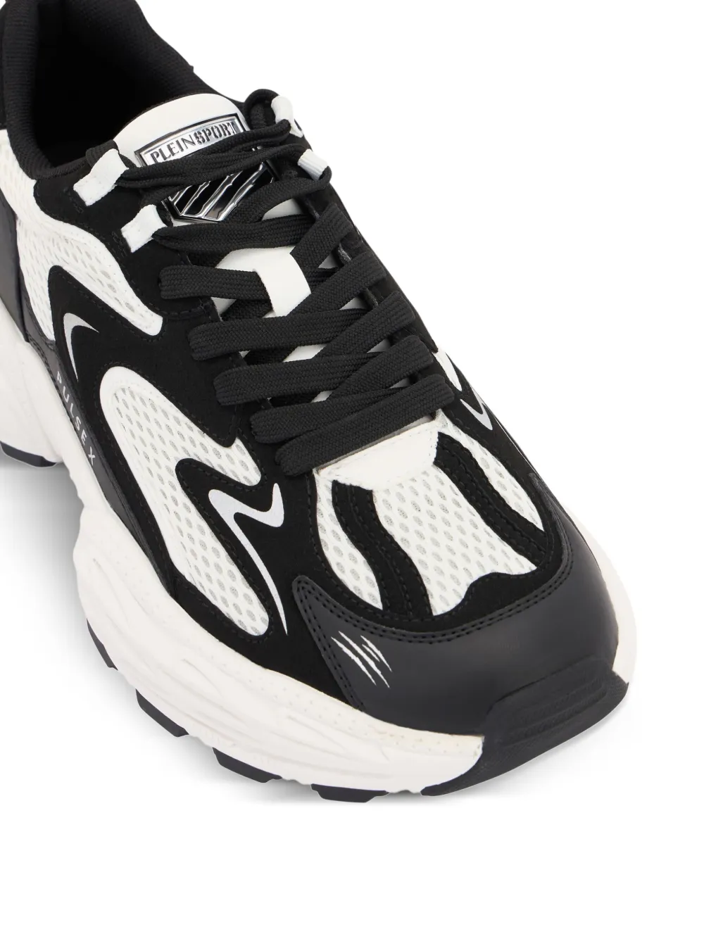 Plein Sport Pulse X mesh sneakers Wit