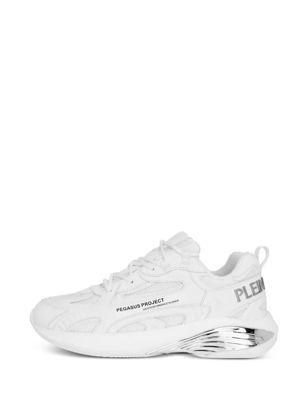 Plein Sport Pegasus Project sneakers met logoplakkaat Wit