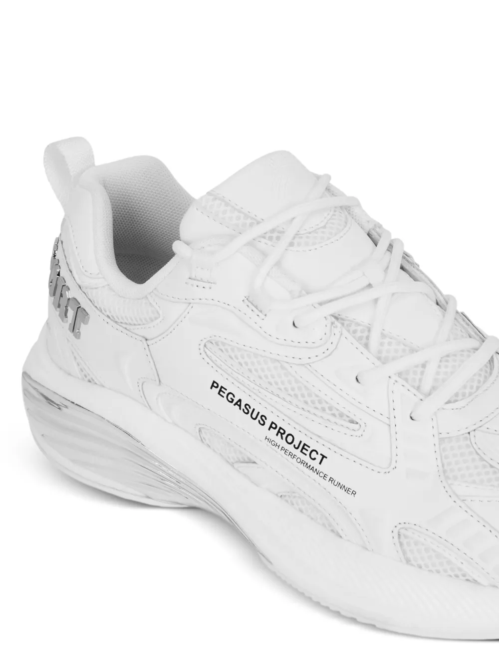 Plein Sport Pegasus Project sneakers met logoplakkaat Wit