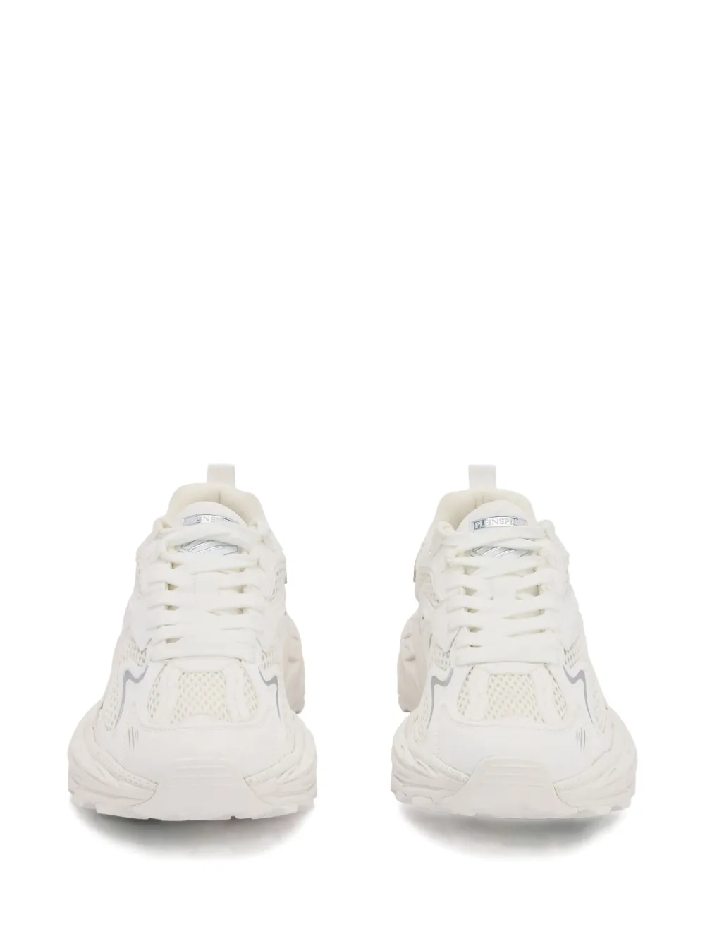 Plein Sport Pulse X Mesh Sneakers In White