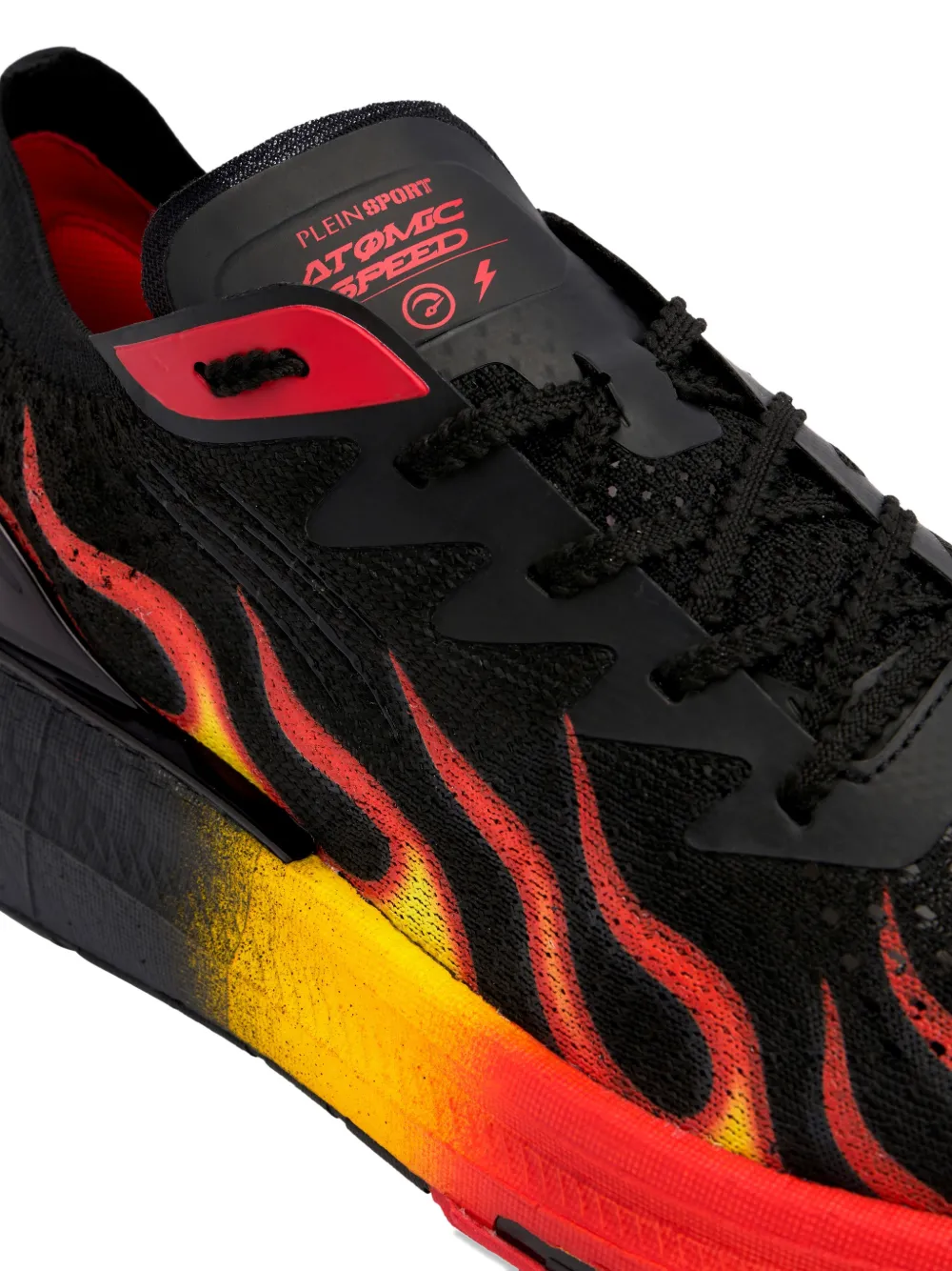 Plein Sport Flame sneakers Zwart