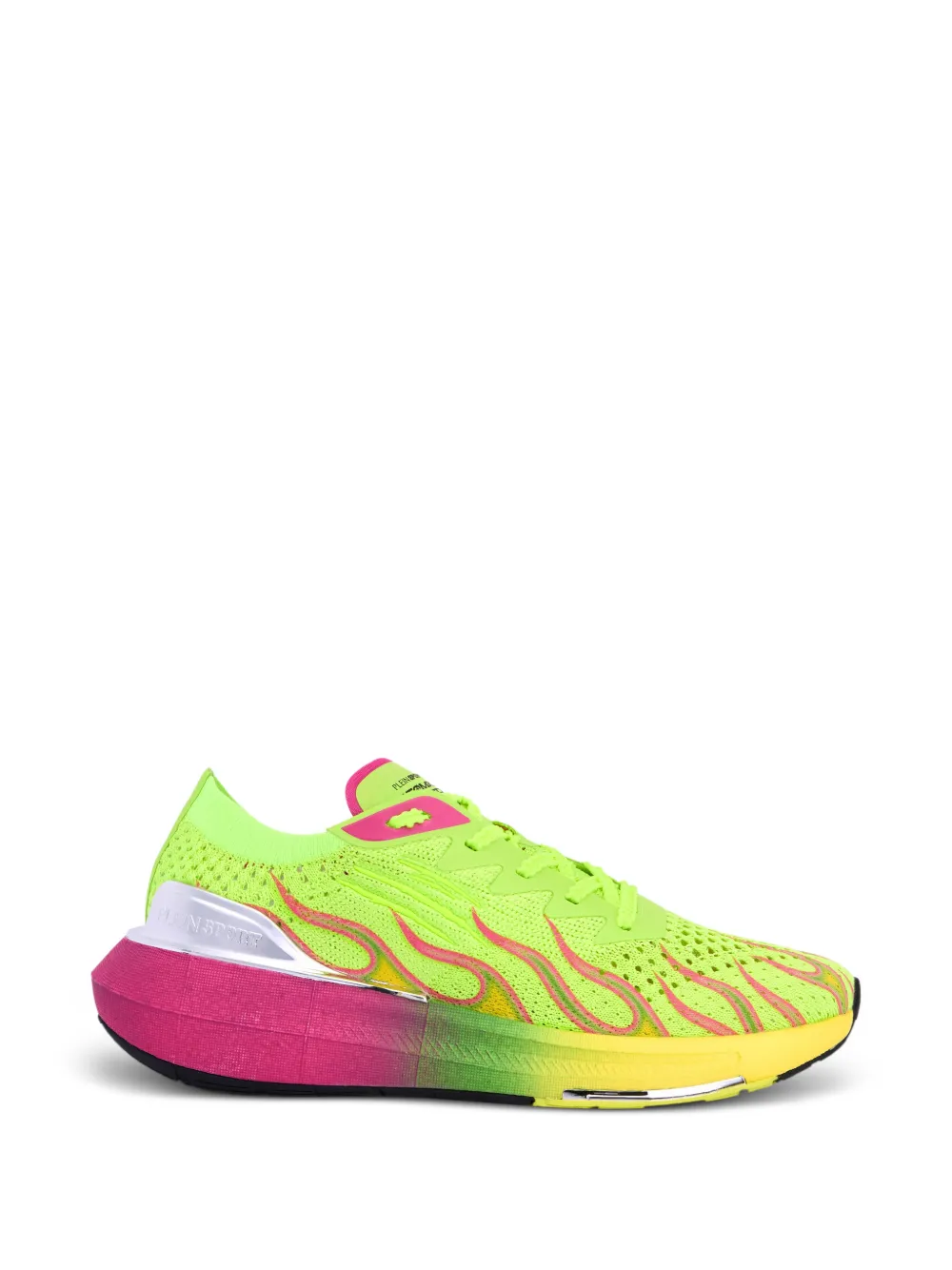 Plein Sport flame atomic speed sneakers - Giallo