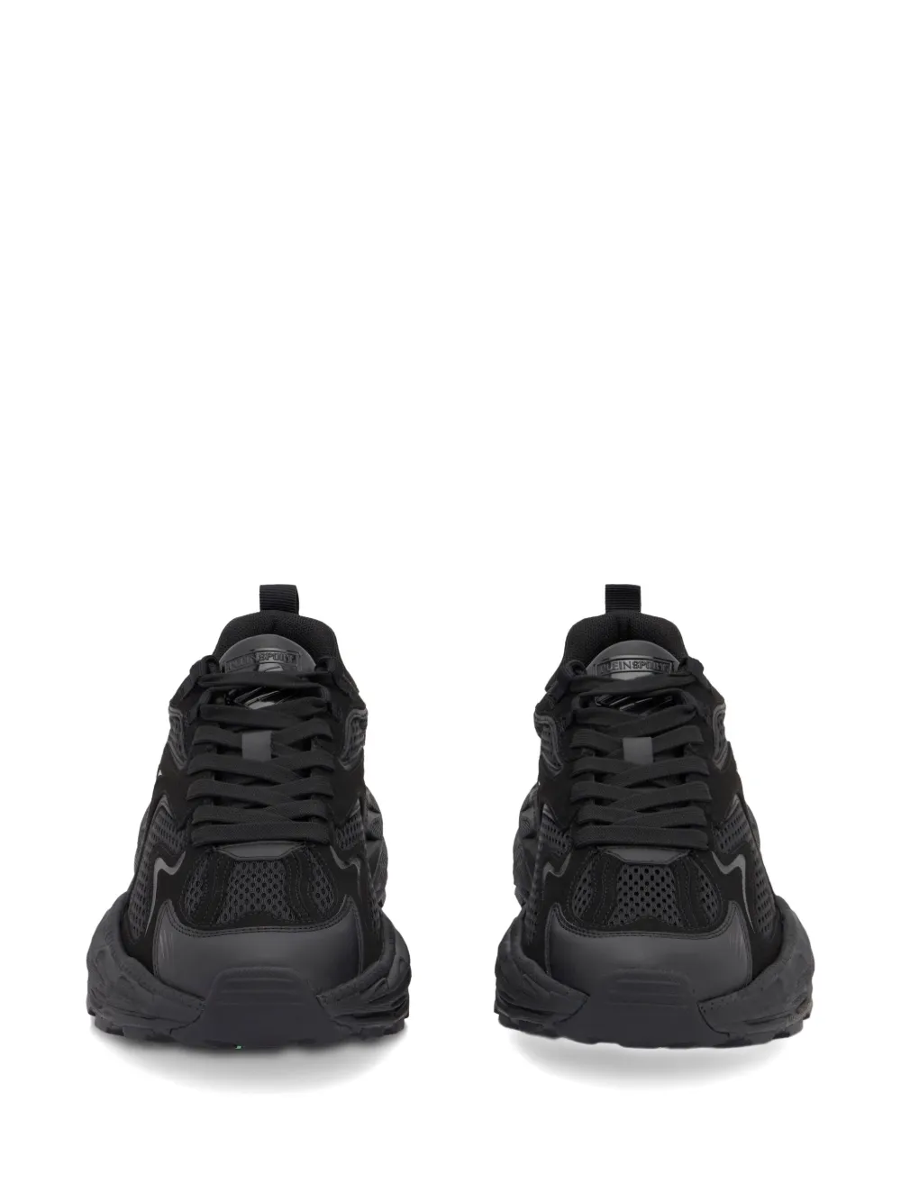 Plein Sport Pulse X Mesh Sneakers In Black