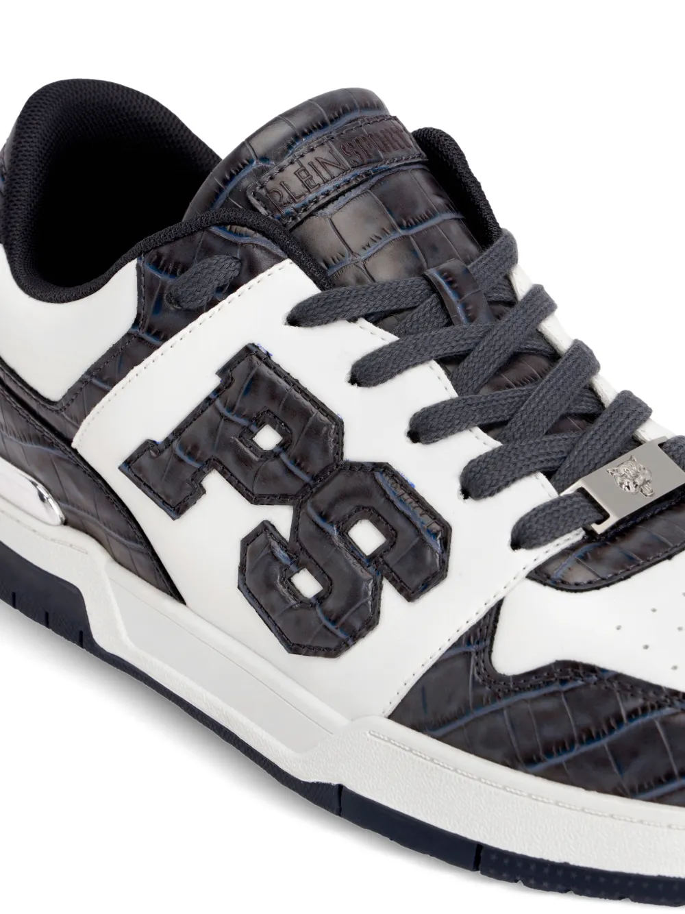 Plein Sport Cocco sneakers met patch Wit