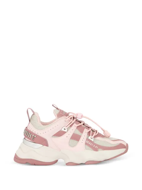 Plein Sport baskets Runner Beast X-01 à empiècements