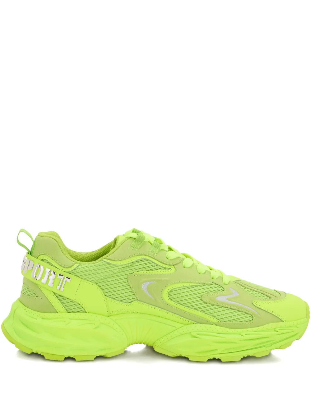 Plein Sport Pulse X mesh sneakers | Yellow | Image 1