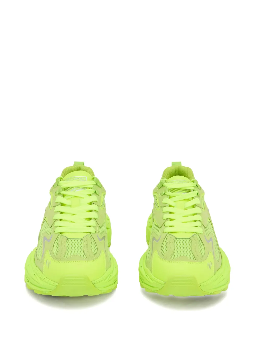 Plein Sport Pulse X mesh sneakers Geel