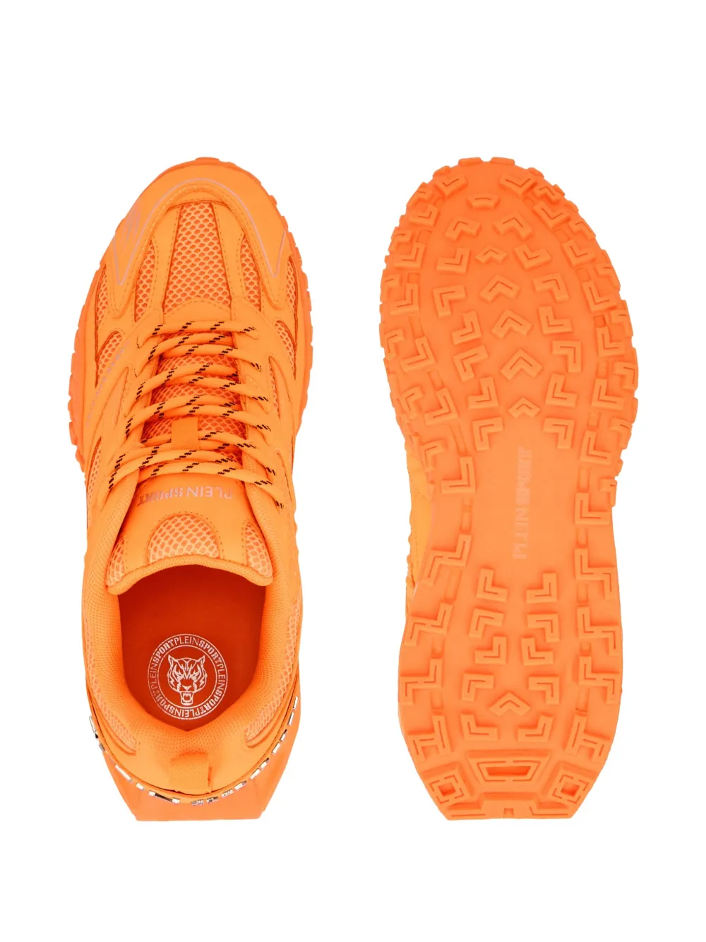 Plein Sport Urban Sprinter mesh sneakers Oranje