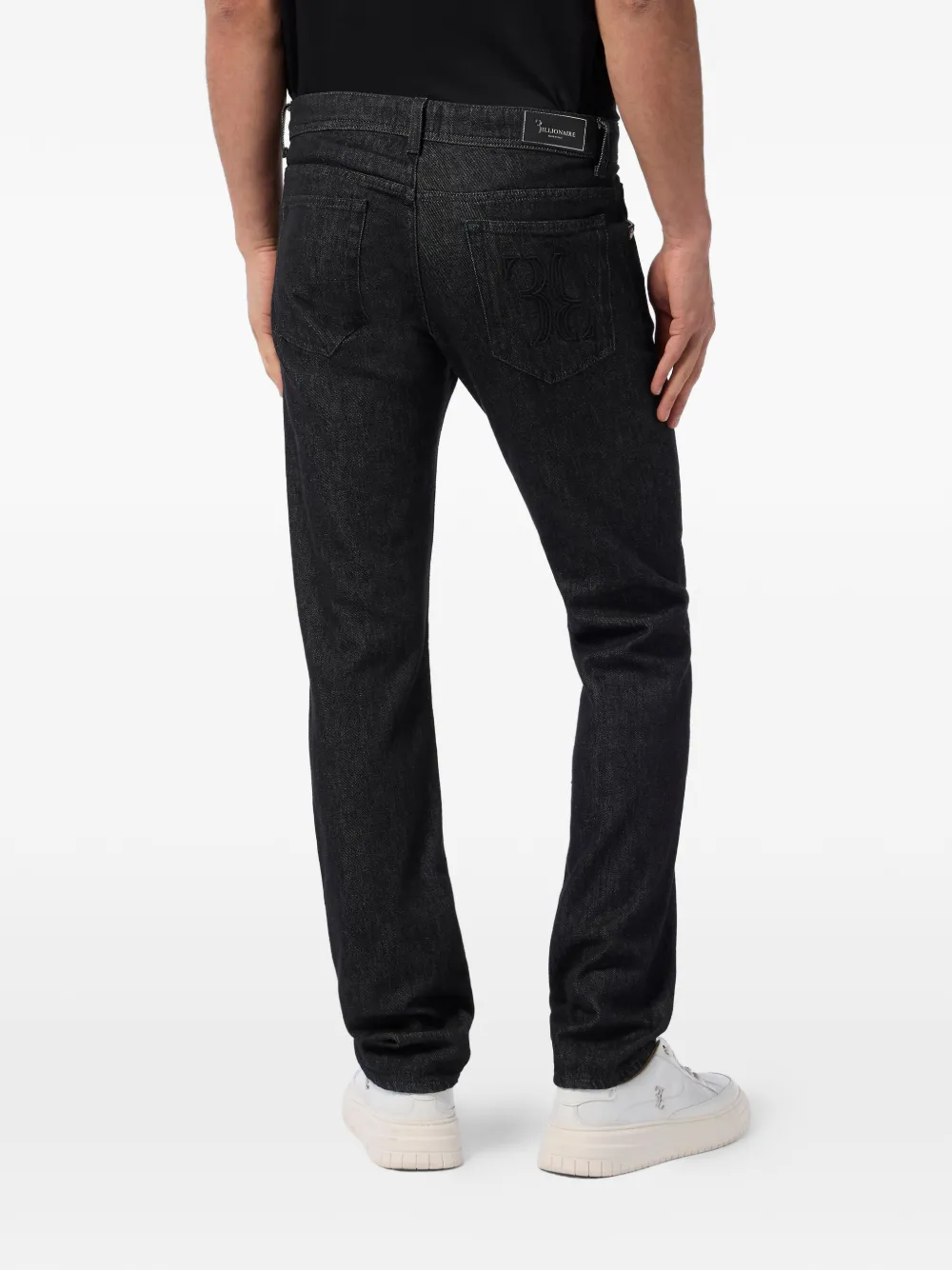 Billionaire Straight jeans Zwart