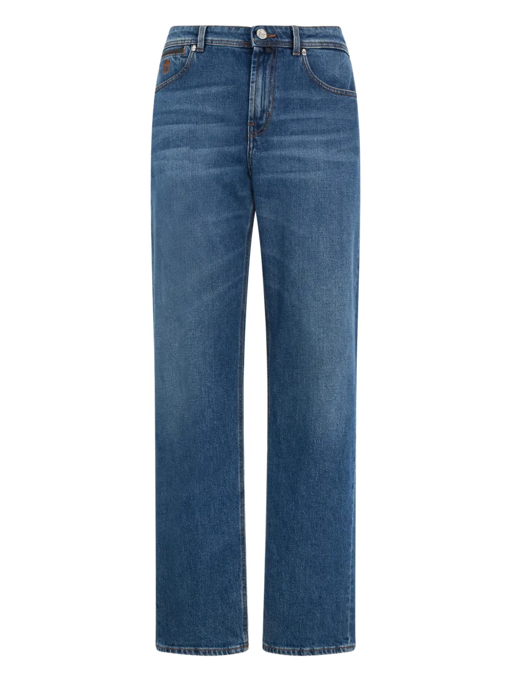 Billionaire Jeans con bottoni - Blu