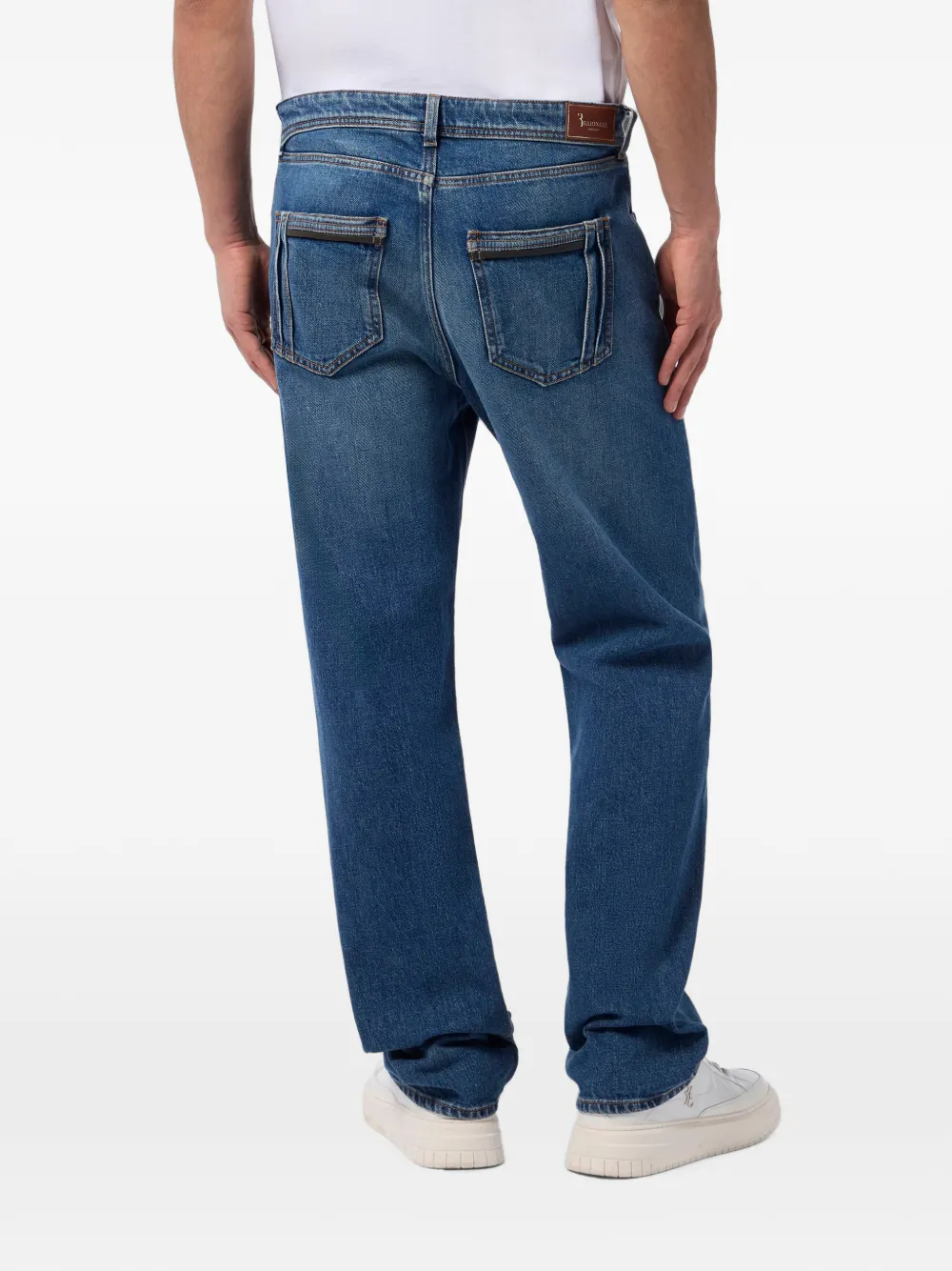 Billionaire Jeans met knoopsluiting Blauw