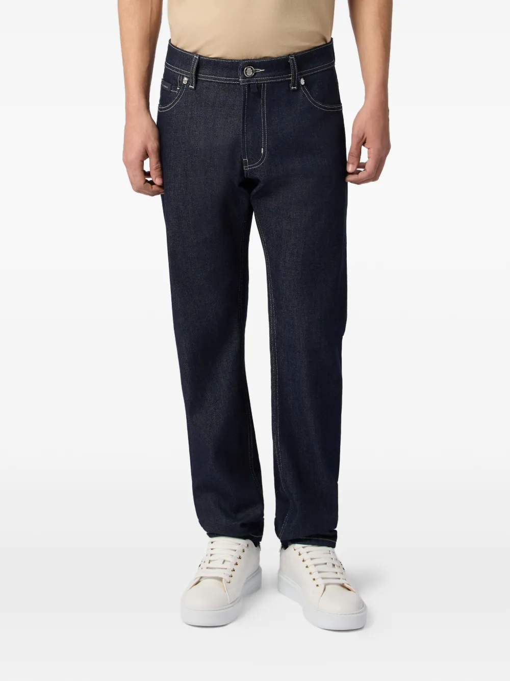 Billionaire Straight jeans Blauw