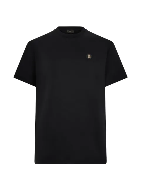 Billionaire t-shirt med rundad hals och logotyp