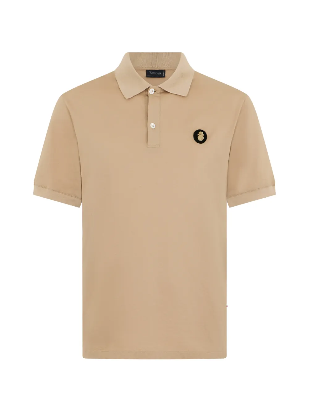 Billionaire logo-patch polo shirt