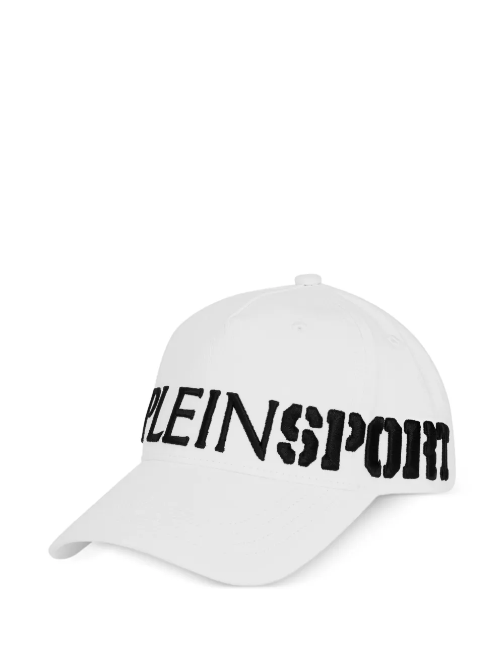 Plein Sport Cappello da baseball con logo - Bianco