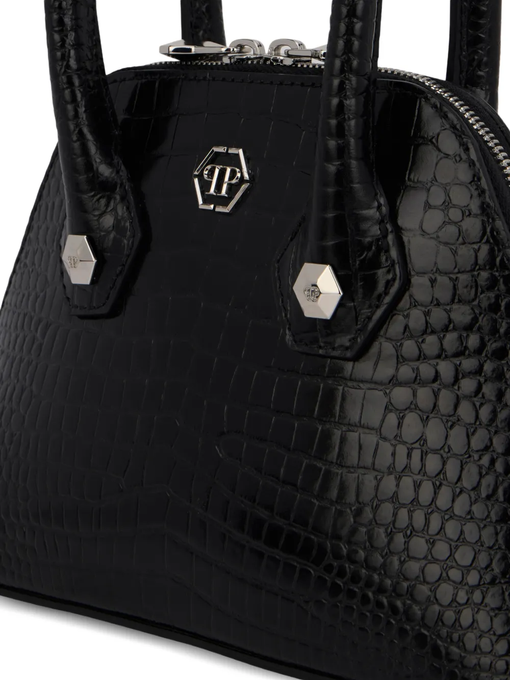Philipp Plein Majestic kleine shopper Zwart