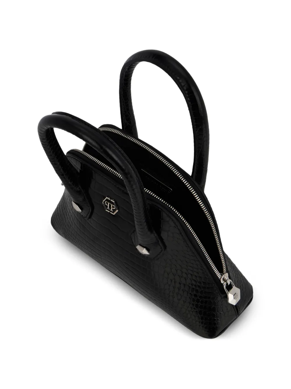 Philipp Plein Majestic kleine shopper Zwart