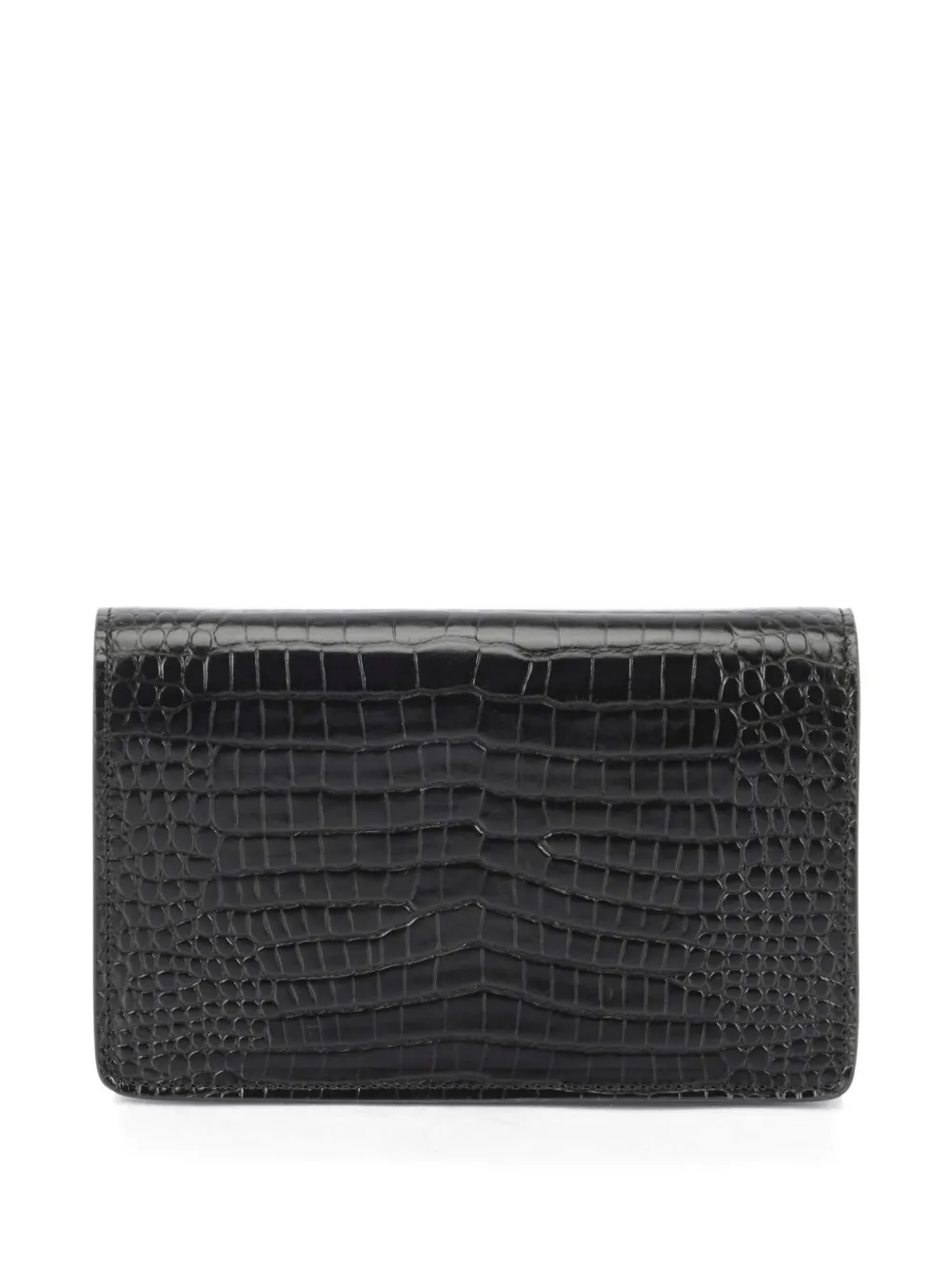  Philipp Plein Logo-detail Chain-strap Clutch Bag - Black 