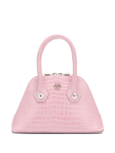 Philipp Plein tote pequeña con asas en el tope