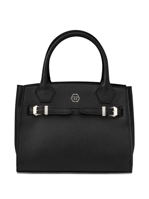 Philipp Plein small top-handle leather tote bag