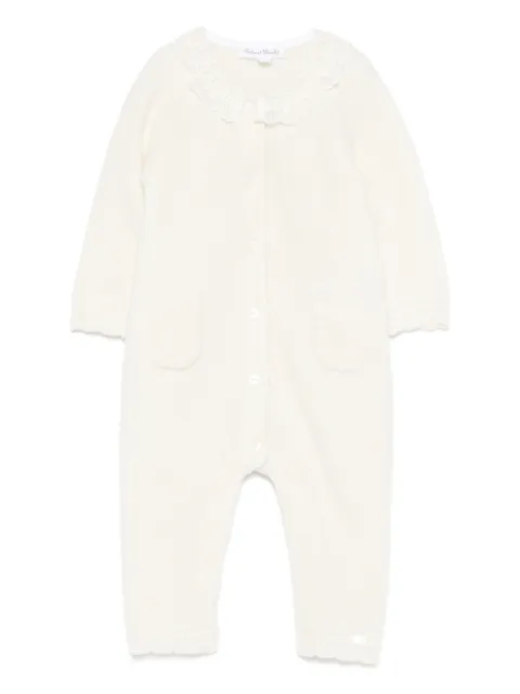 Tartine Et Chocolat romper con cuello de encaje