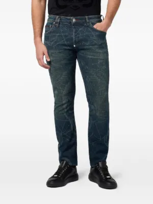 Philipp Plein （フィリッププレイン）ストレートジーンズ - FARFETCH
