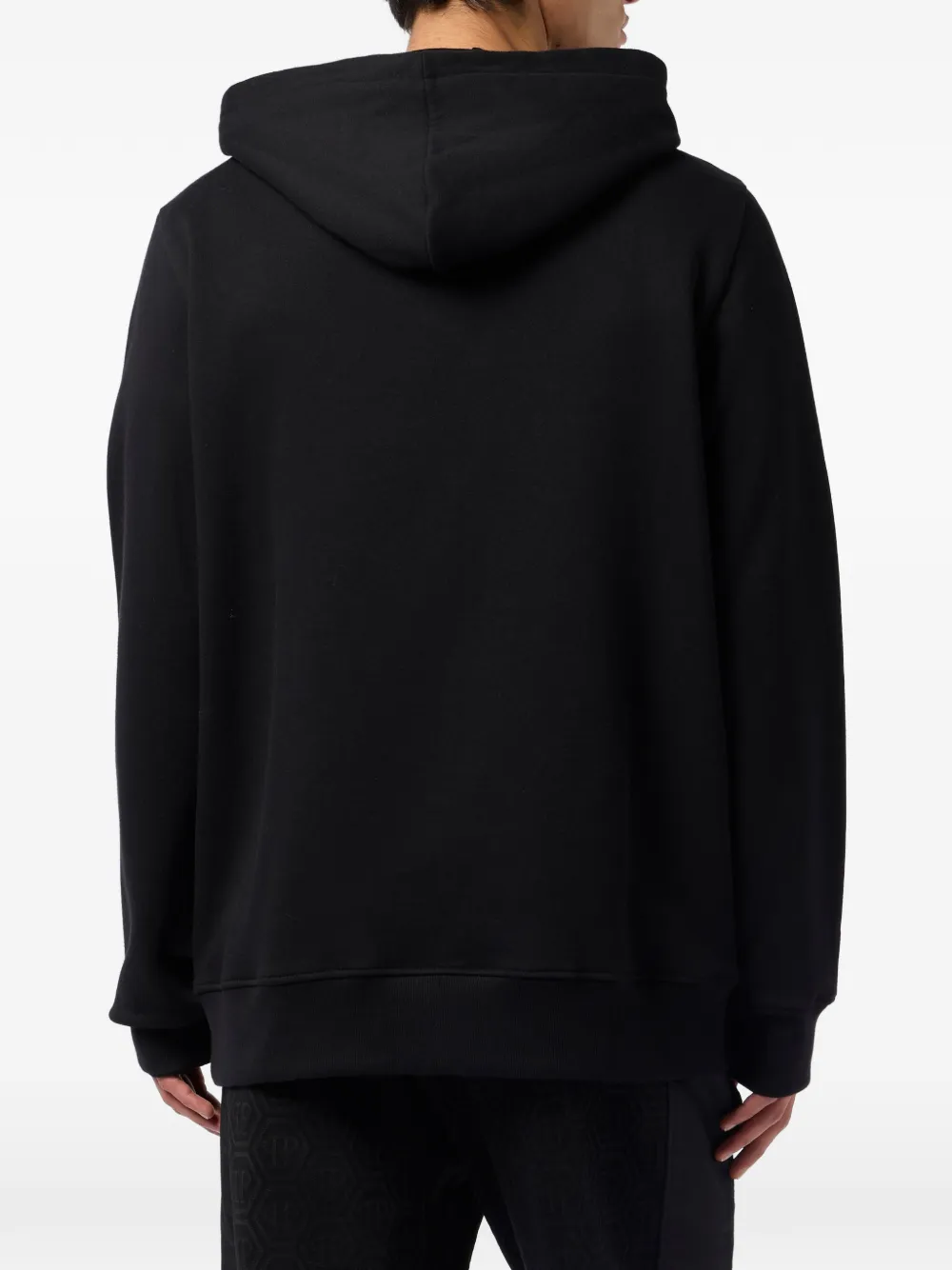 Philipp Plein Hoodie met grafische print Zwart