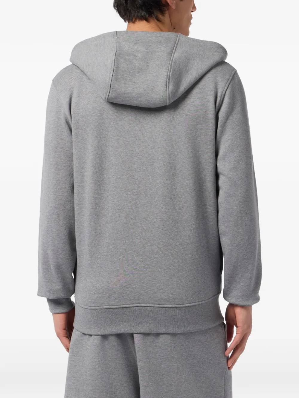 Philipp Plein Hoodie met rits Grijs