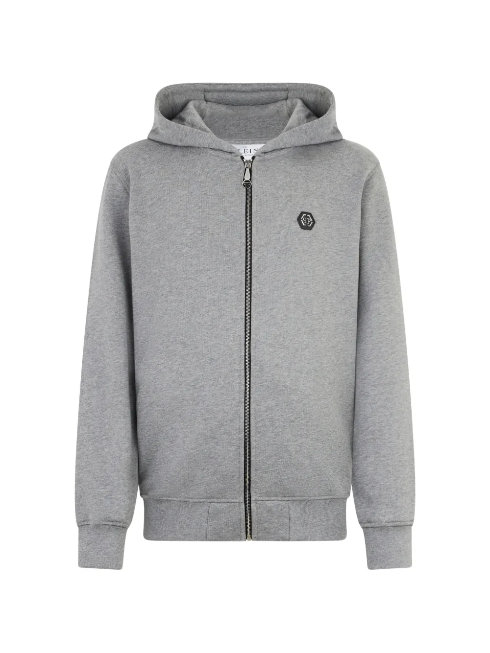 Philipp Plein zip-up hoodie - Grigio