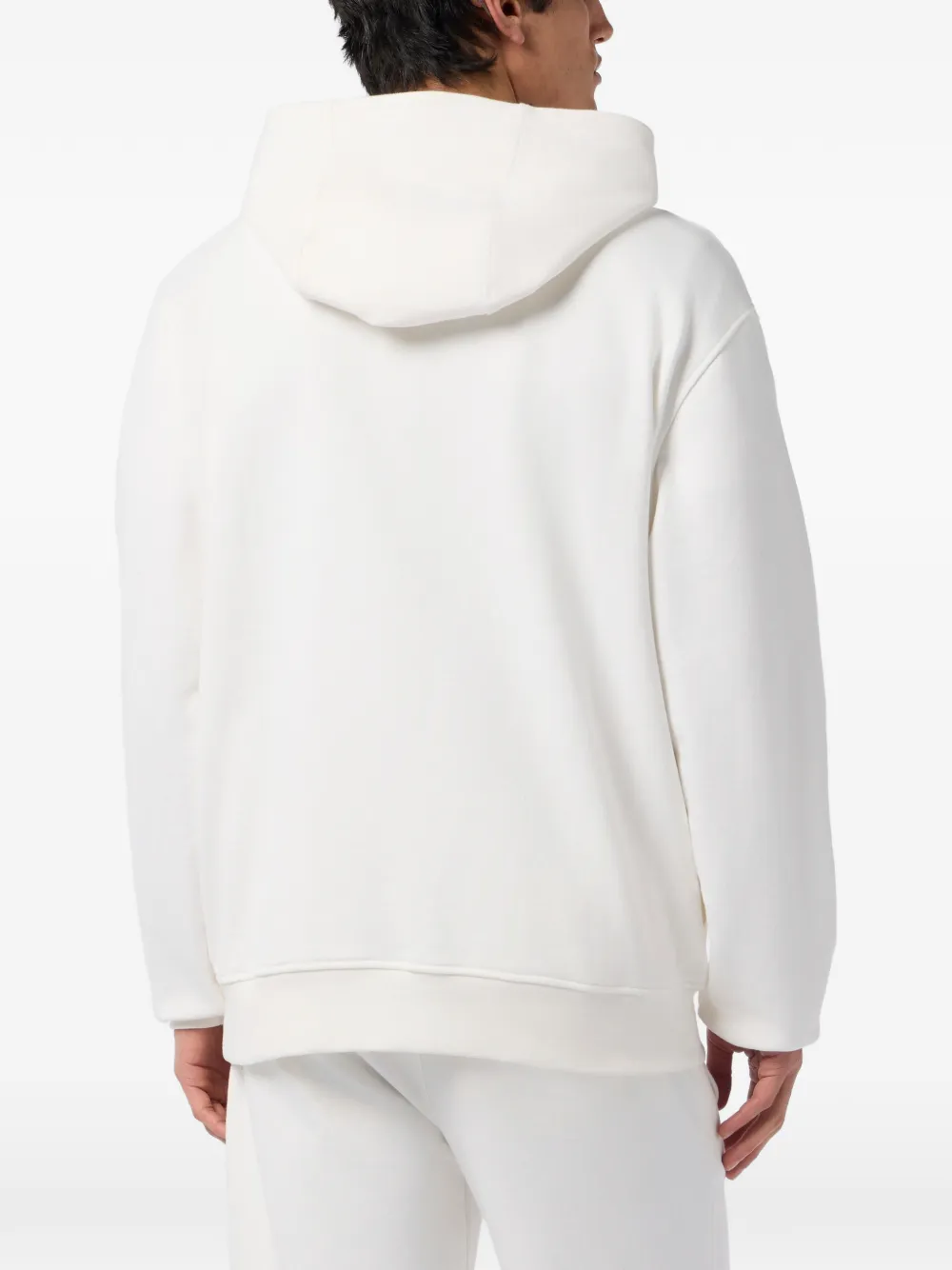 Philipp Plein Hoodie met logodetail Beige