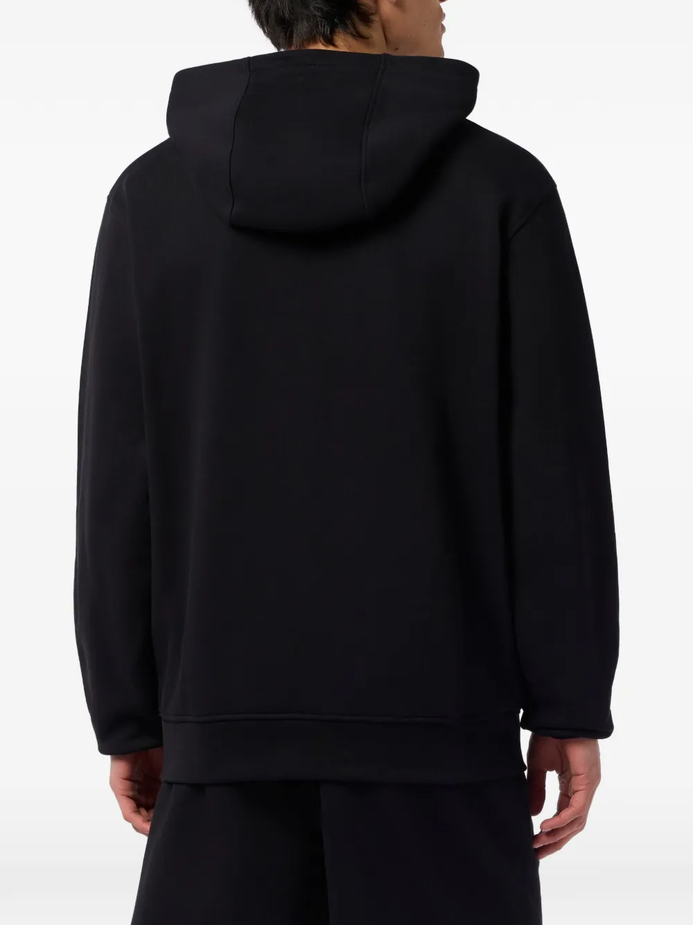 Philipp Plein Hoodie met opgestikte zak Zwart