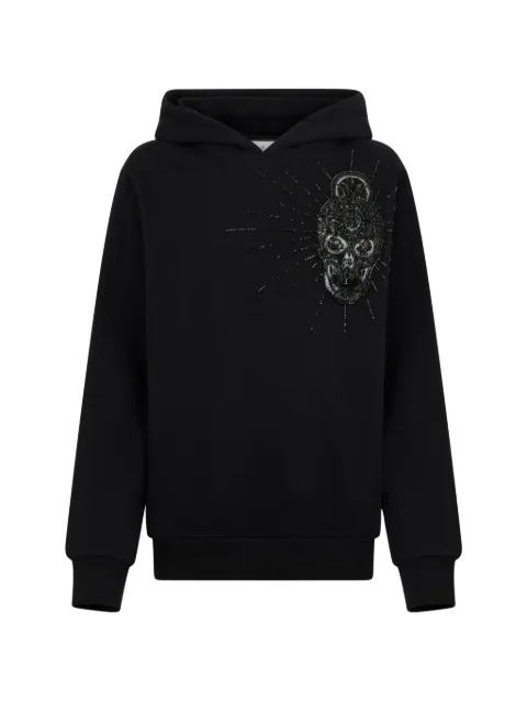 Philipp Plein skull-embellished hoodie