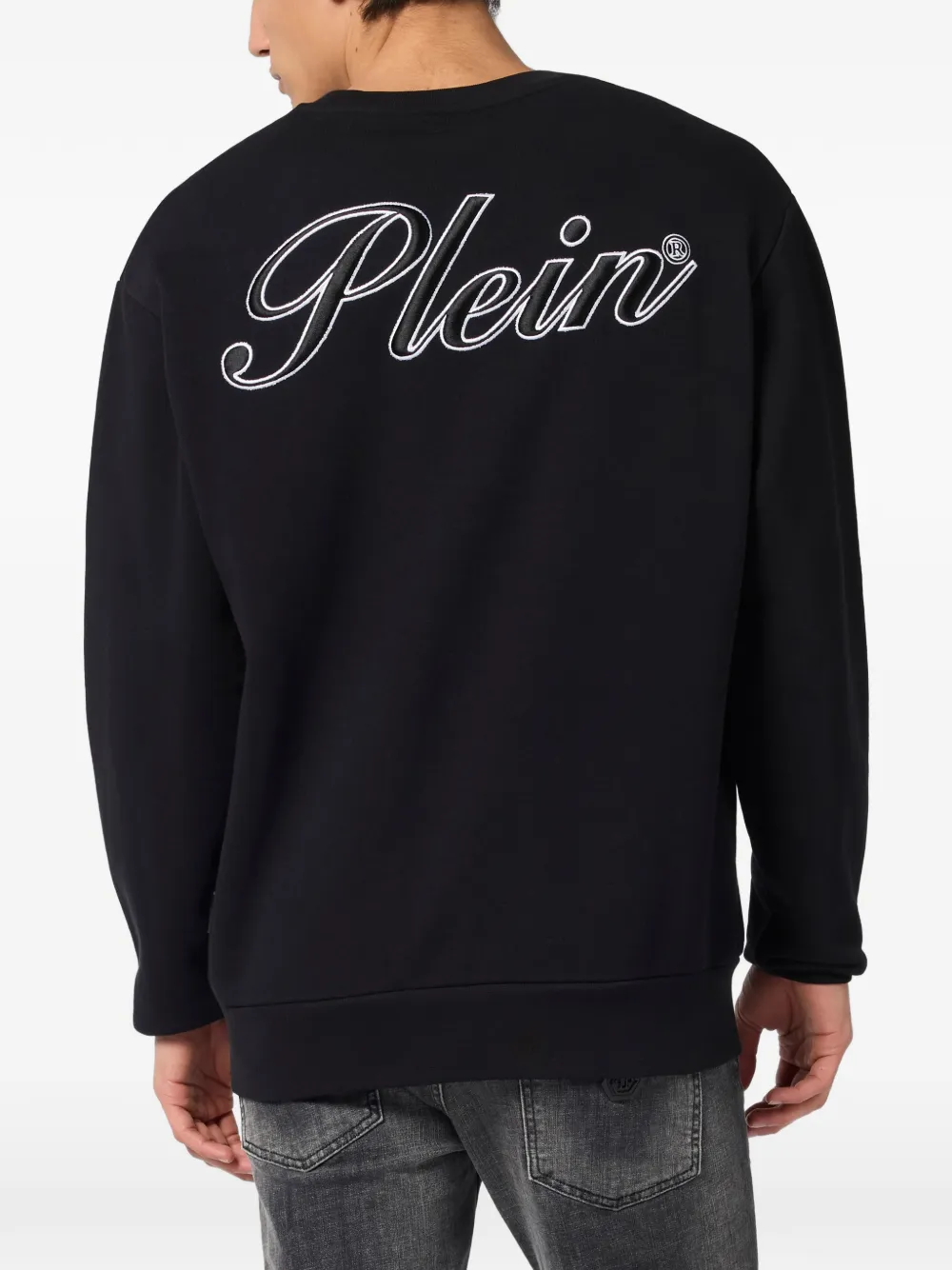 Philipp Plein Sweater met ronde hals Zwart