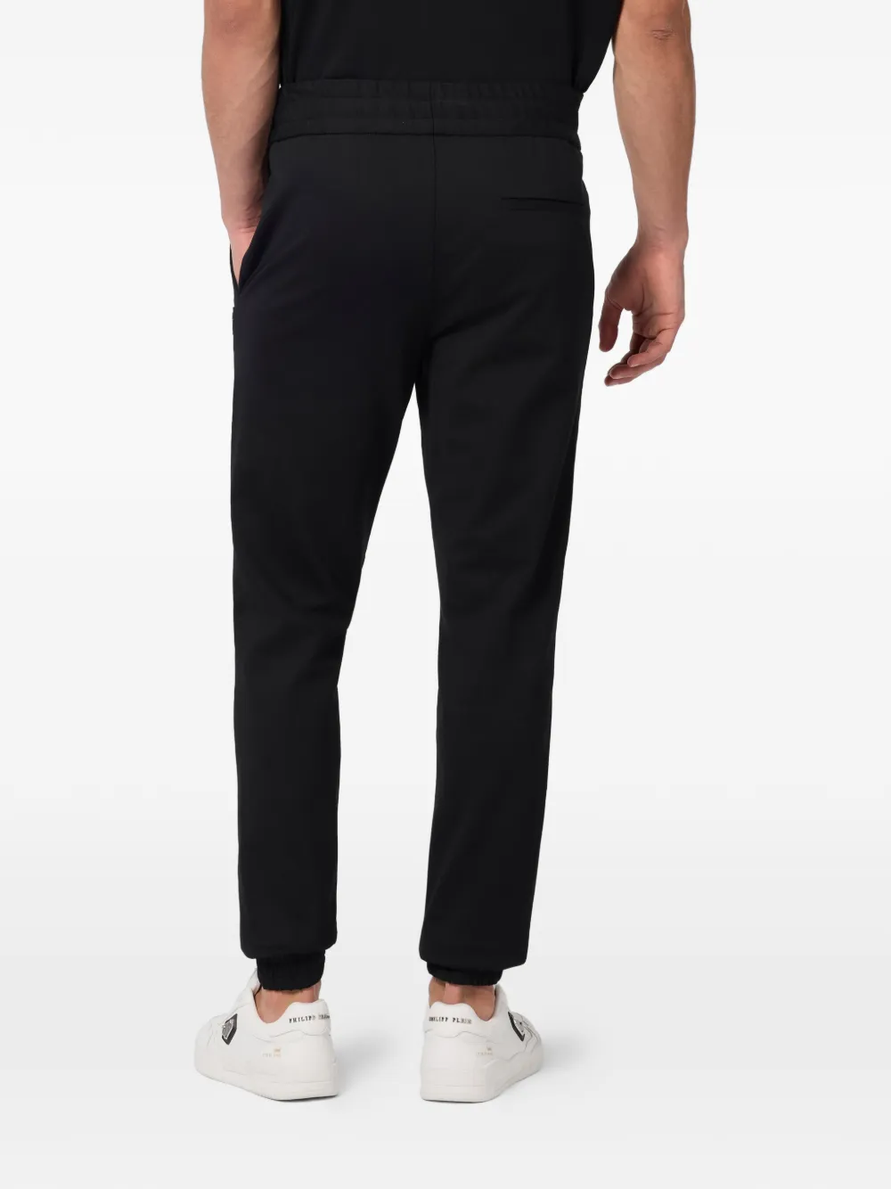 Philipp Plein Gewatteerde joggingbroek Zwart