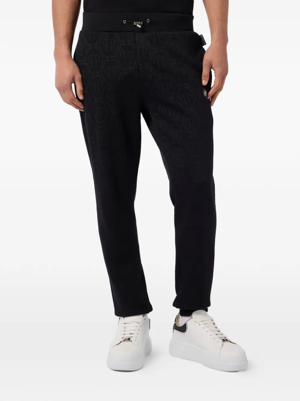 Philipp Plein Trainingsbroek met logo Zwart