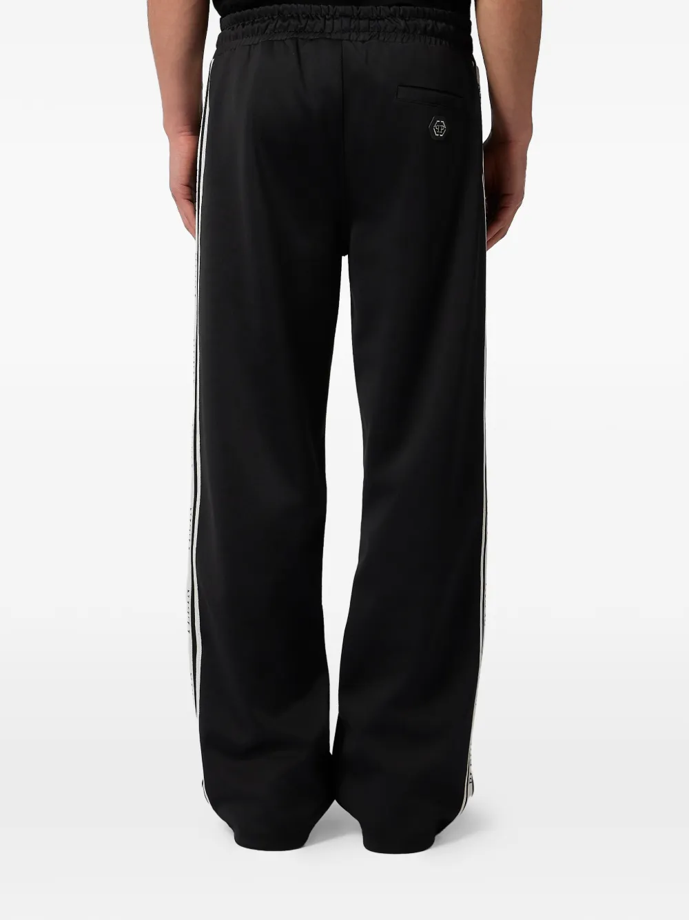 Philipp Plein Trainingsbroek met jacquard logo Zwart