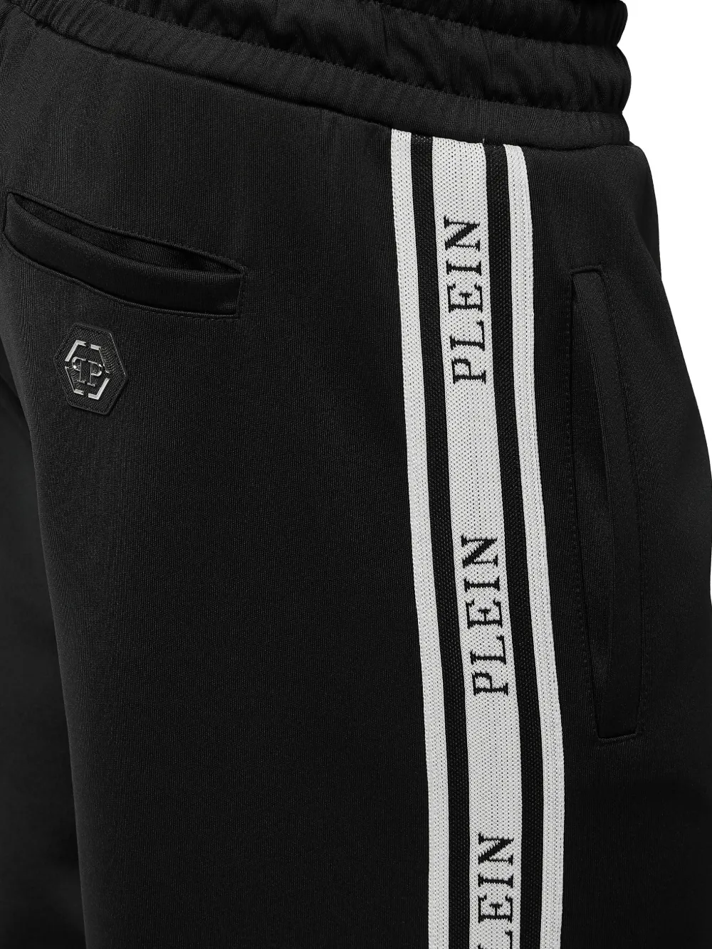 Philipp Plein Trainingsbroek met jacquard logo Zwart