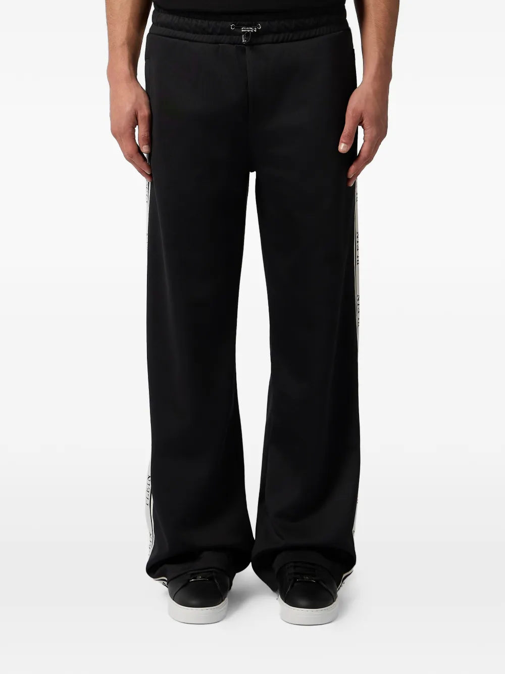 Philipp Plein Trainingsbroek met jacquard logo Zwart