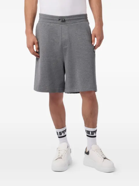 Philipp Plein elastic-waist track shorts
