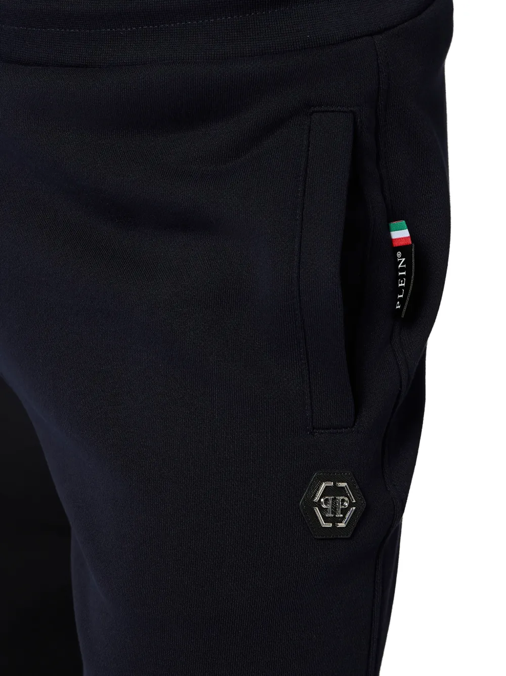 Philipp Plein Trainingsbroek met houtje touwtje Blauw