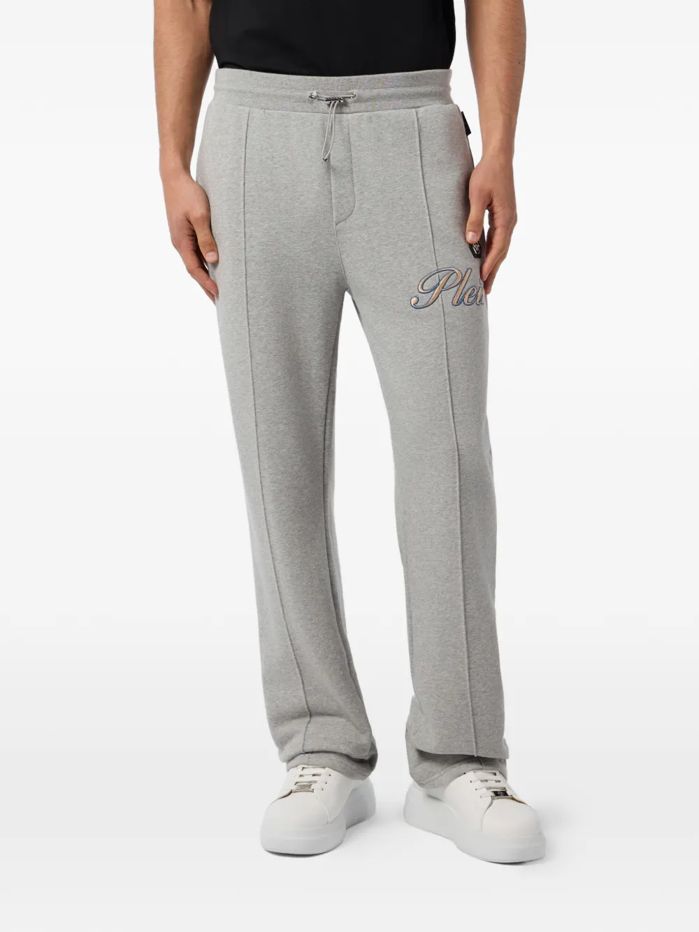Philipp Plein Trainingsbroek met logo Grijs